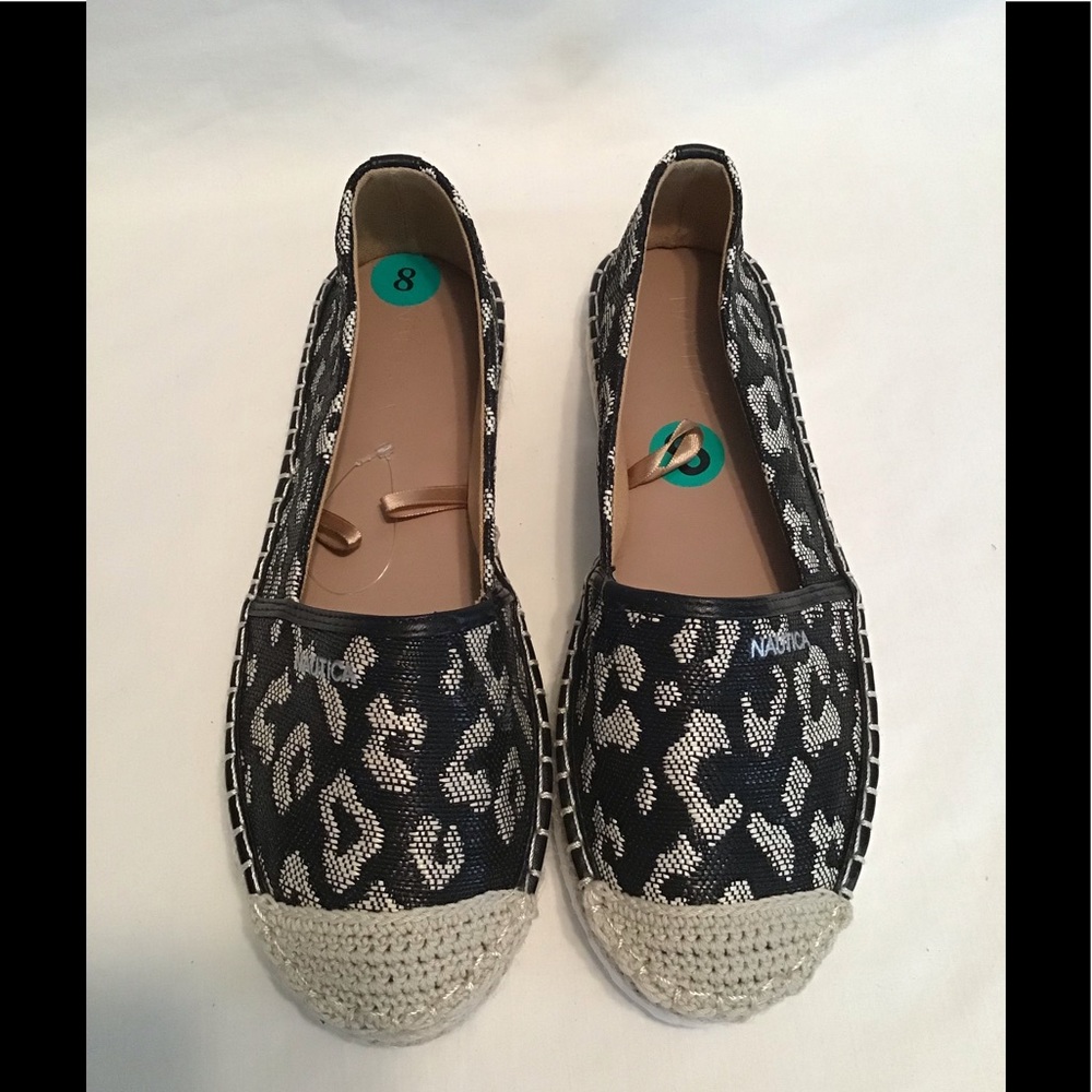 Nautica “Jett” canvas espadrille shoes , NWOB